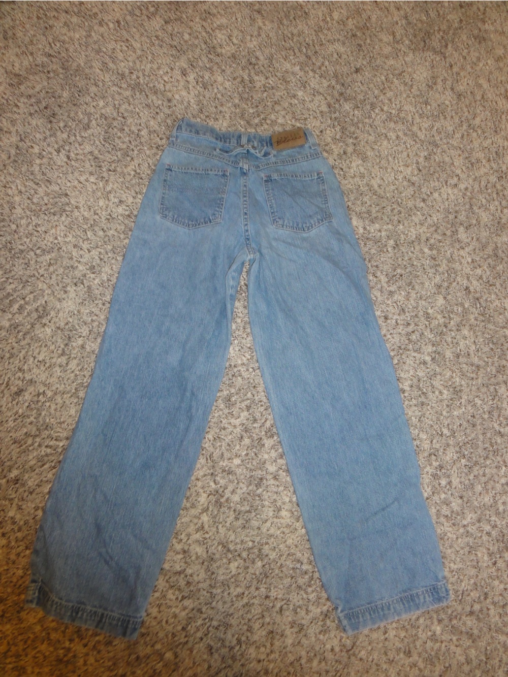 Vintage Express Blues Jeans With Cinch Back